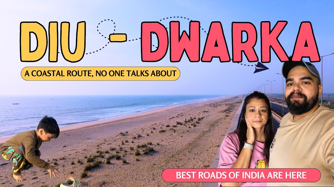 Diu to Dwarka Road Trip | Somnath to Dwarka Road Trip | Madhavpur Sea Beach | 8 Days Gujarat Trip