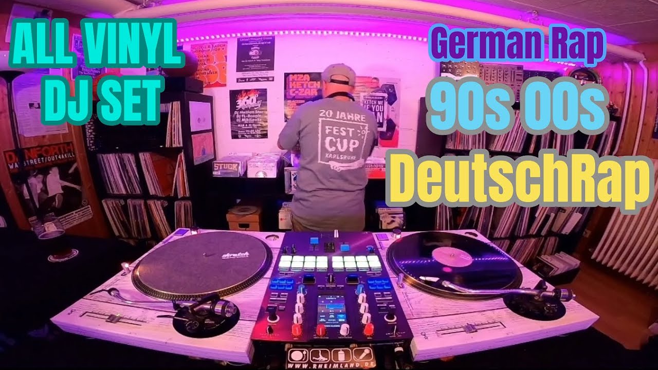 ALL VINYL // 90s 00s DeutschRap Vol. 1 // German Hip Hop