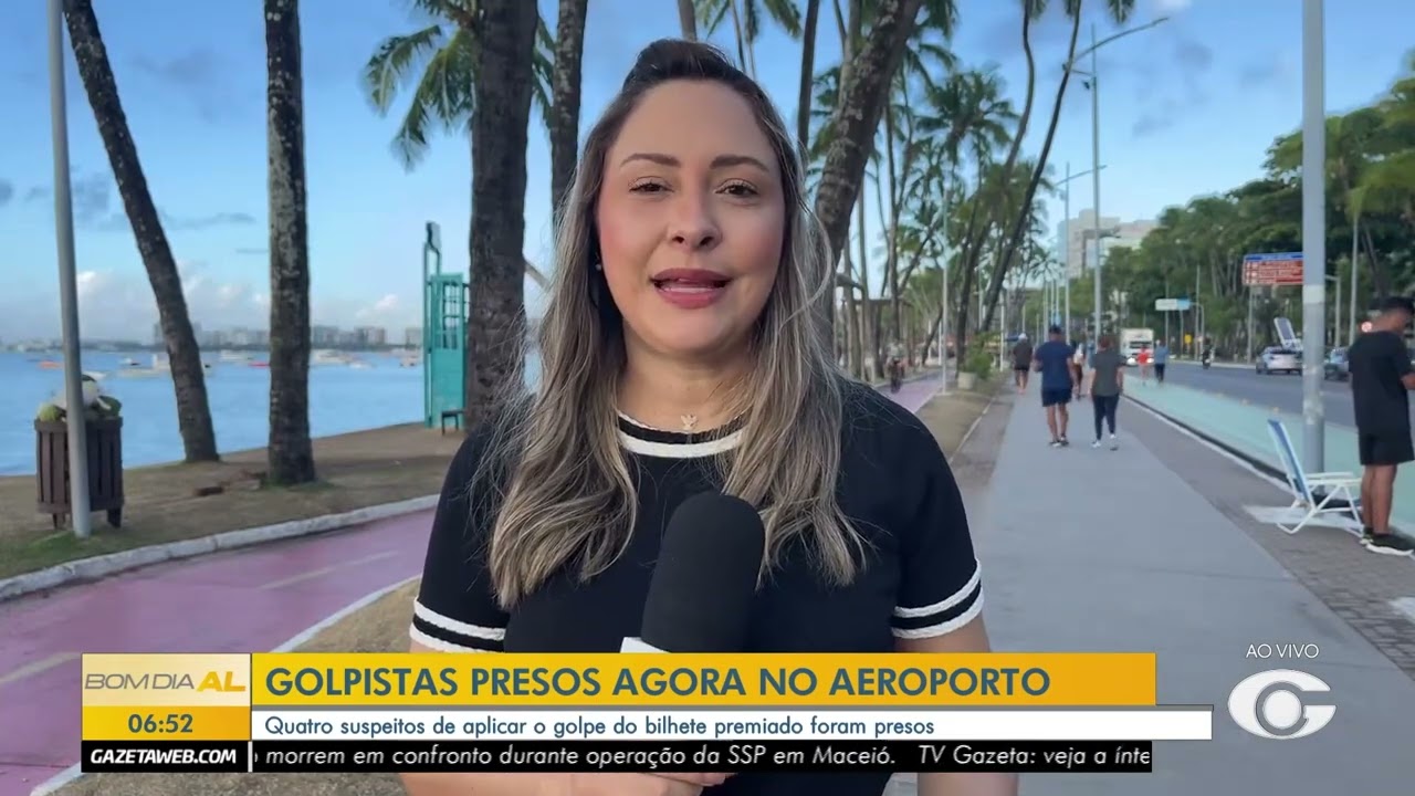 PC prende quatro suspeitos do golpe premiado no Aeroporto Zumbi dos Palmares - 05/02/2026