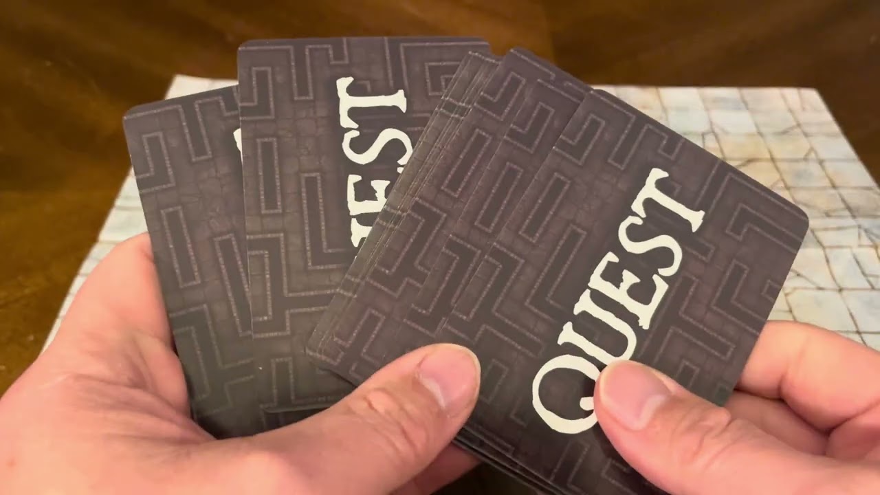 Колода карт для создателя подземелий (Распаковка № 1454)