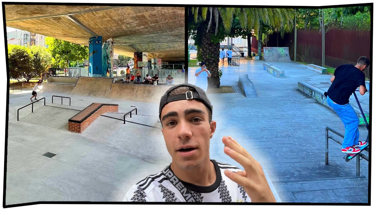 ESTOS SKATEPARKS SON UNA LOCURA🤯