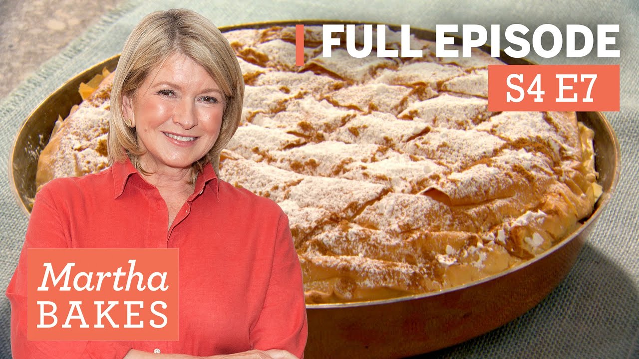 Martha Stewart Makes 5 Phyllo (Filo) Recipes Including Easter Phyllo | Martha Bakes S4E7 