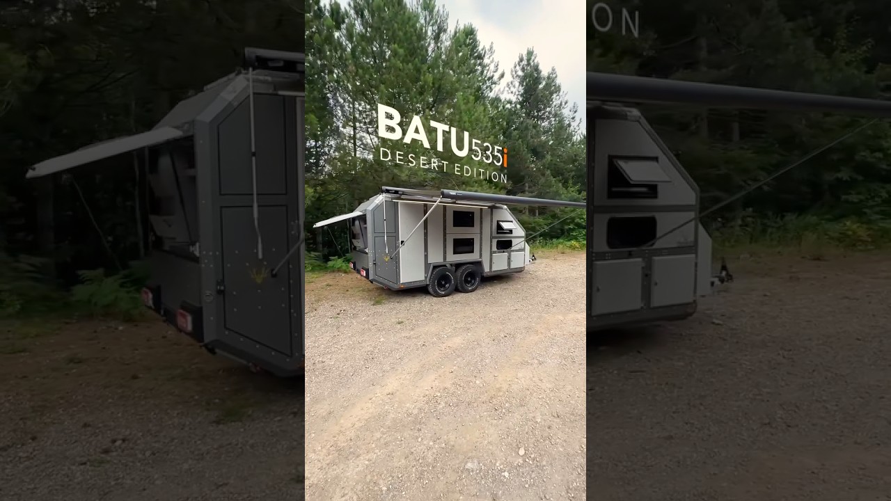 Crawler’ın yeni özel tasarım karavanı Batu535i Desert Edition: Çöl temalı estetik dokunuşlar 🏕️