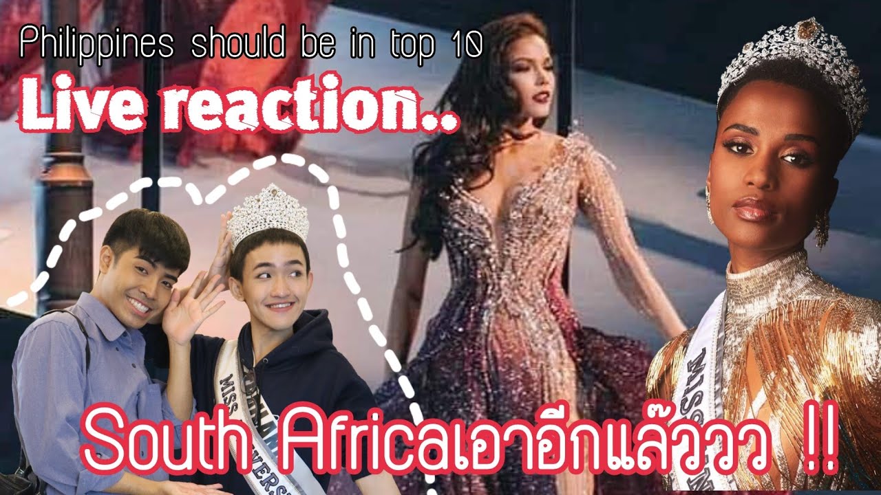 ลุ้นจนจะขาดใจ ฟ้าใสใน Miss Universe 2019 : THAI Fans reaction 👑 | SSUNOOPPY