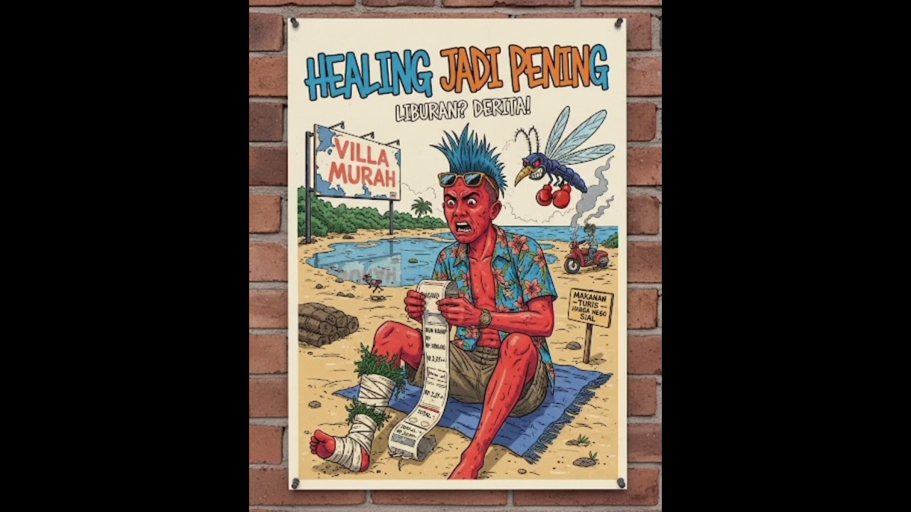 NIAT  HEALING  MALAH PENING! #punk, #piknik #vespa #biker #anakmotor