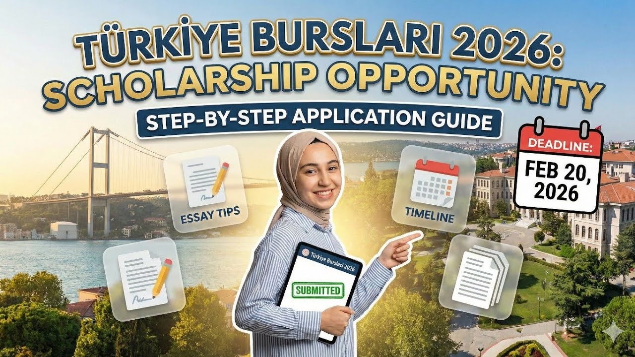 👉How to Apply for the Türkiye Bursları🎓 Scholarships 2026💡 | Step-by-Step Guide 🇹🇷✨