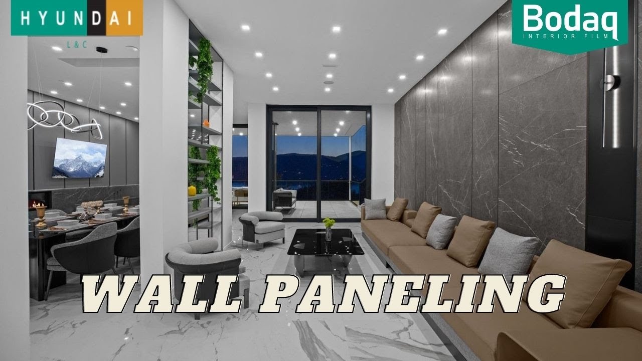 Wall Paneling Solution | Bodaq Interior Film as an Alternative to Prefabricated Wall Panels
