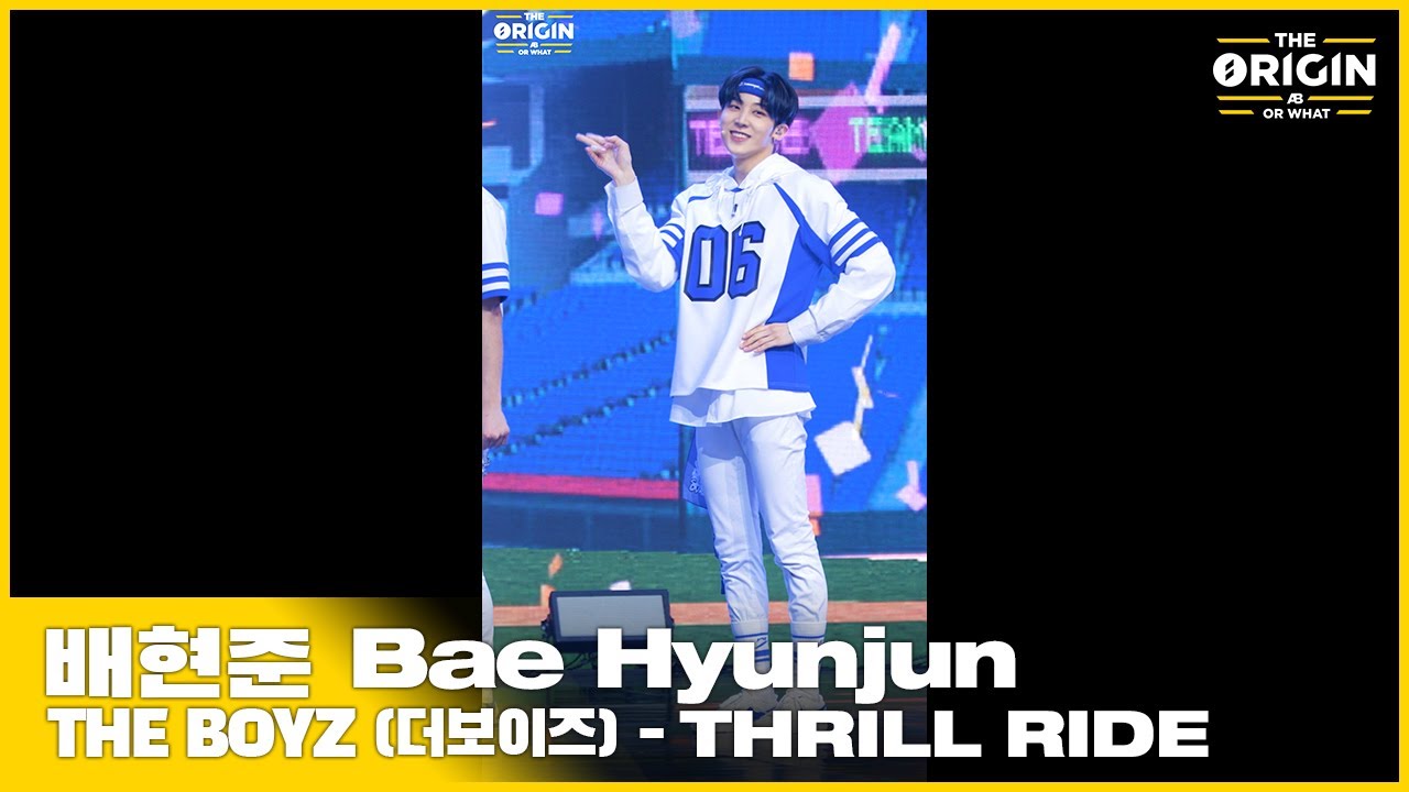 [THE ORIGIN] EP.04 FANCAM｜배현준 (Bae Hyunjun) &lsquo;THRILL RIDE&rsquo;｜THE ORIGIN - A, B, Or What?｜2022.04.09