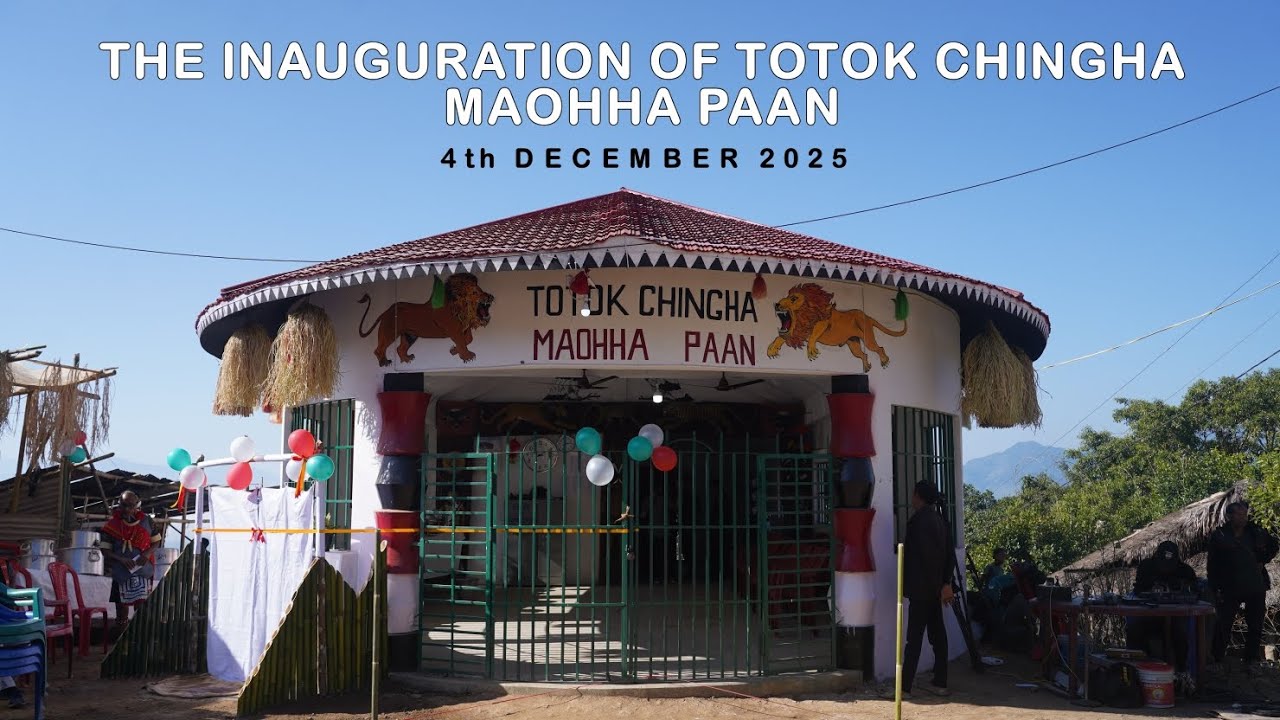 Inauguration of Totok Chingha Maohha Paan on 4th December 2025.