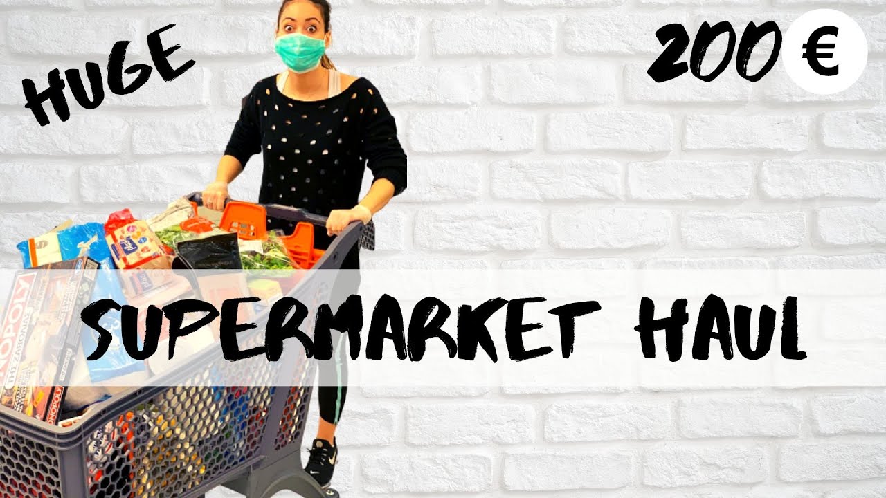 SUPERMARKET HAUL | HUGE | AFRODITI PETRINOLI | AFROSTube