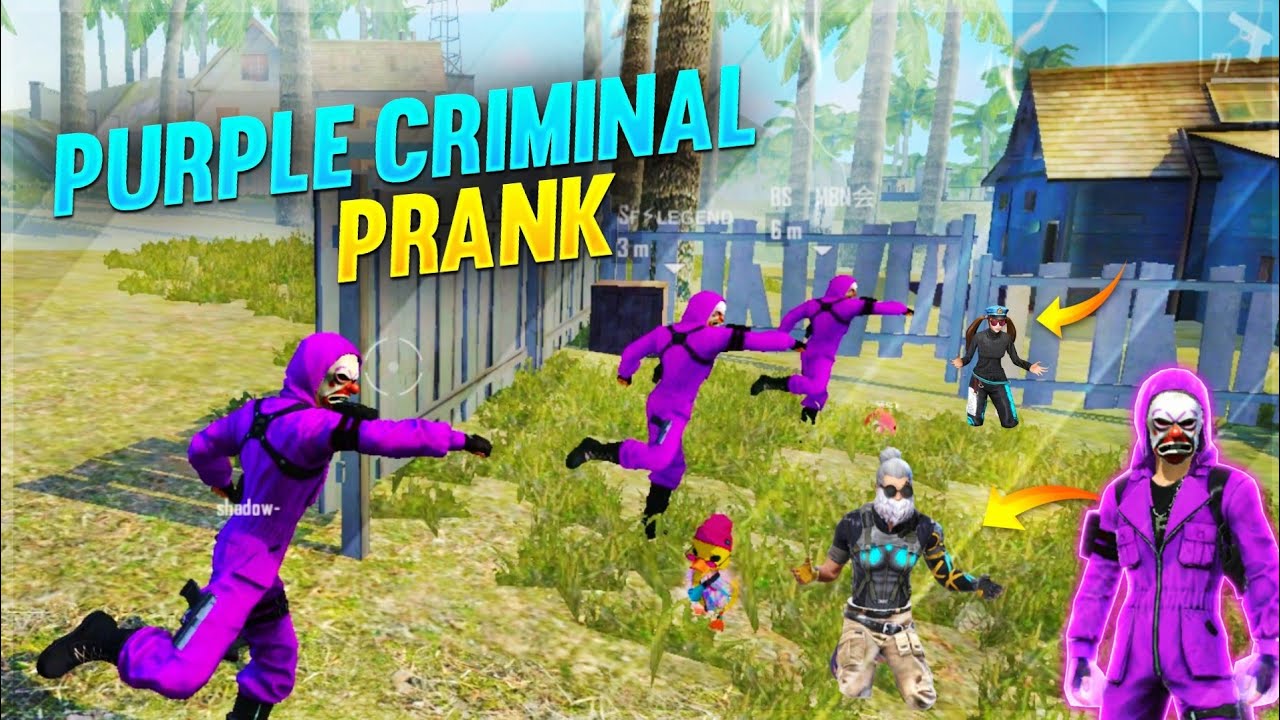 CRIMINAL PranK 😅 Free fire