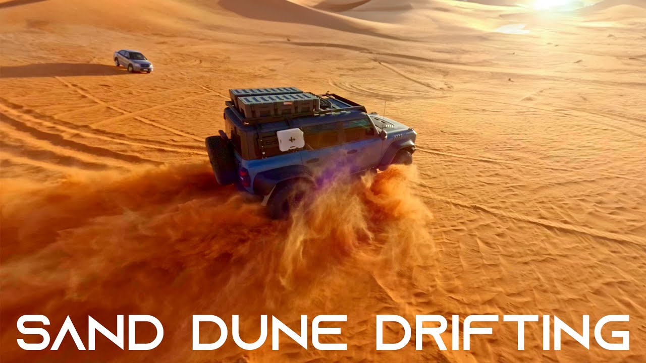 FORD Bronco Raptor Drifting | Slow Motion FPV Drone