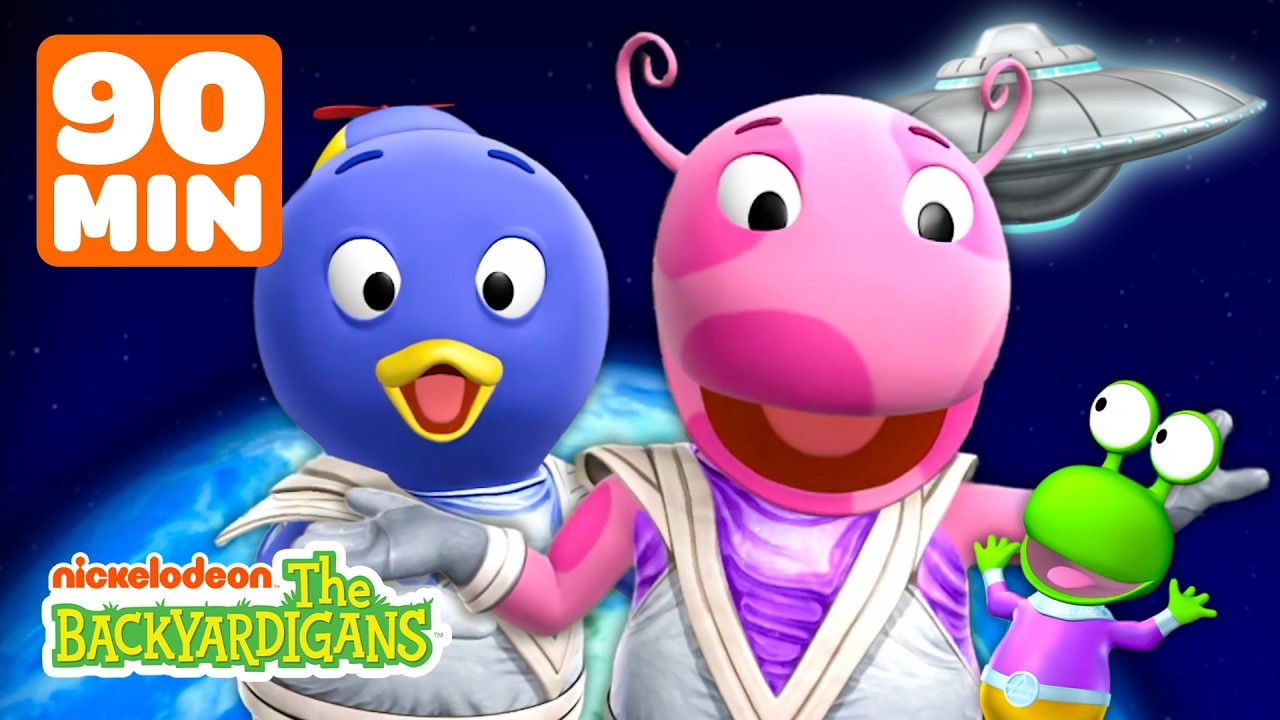 Space Aliens with The Backyardigans For 90 Minutes | The Backyardigans