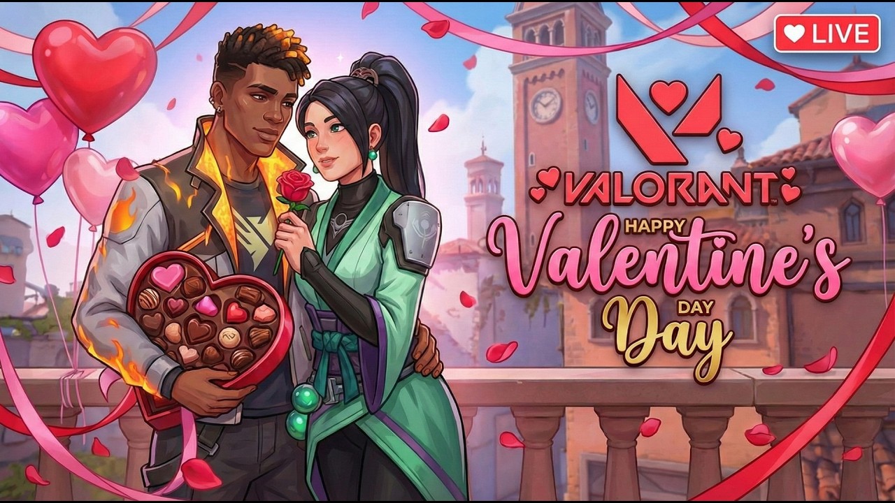 🔴 Happy valentine's day | Valorant