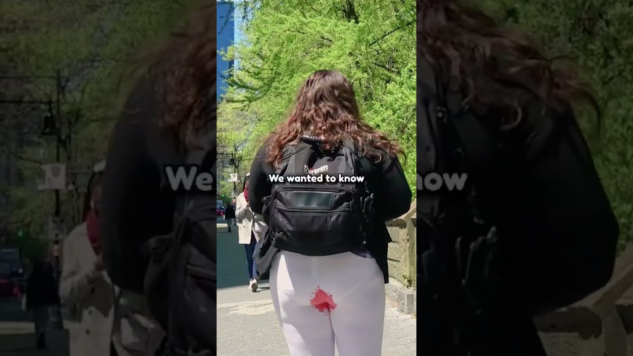Helping a woman on her period in public - Part 2