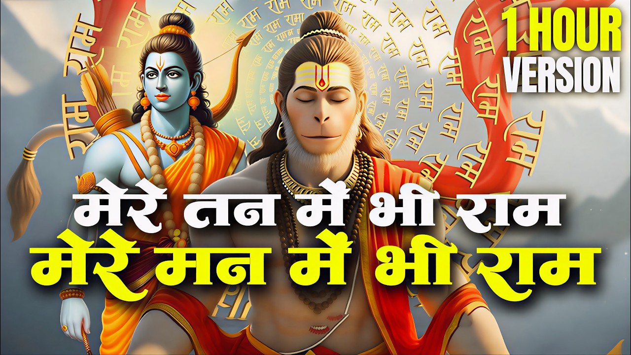 1 Hour Nonstop मेरे तन में भी राम मेरे मन में भी राम | Ram Naam Jap | Powerful Ram Bhajan 2026