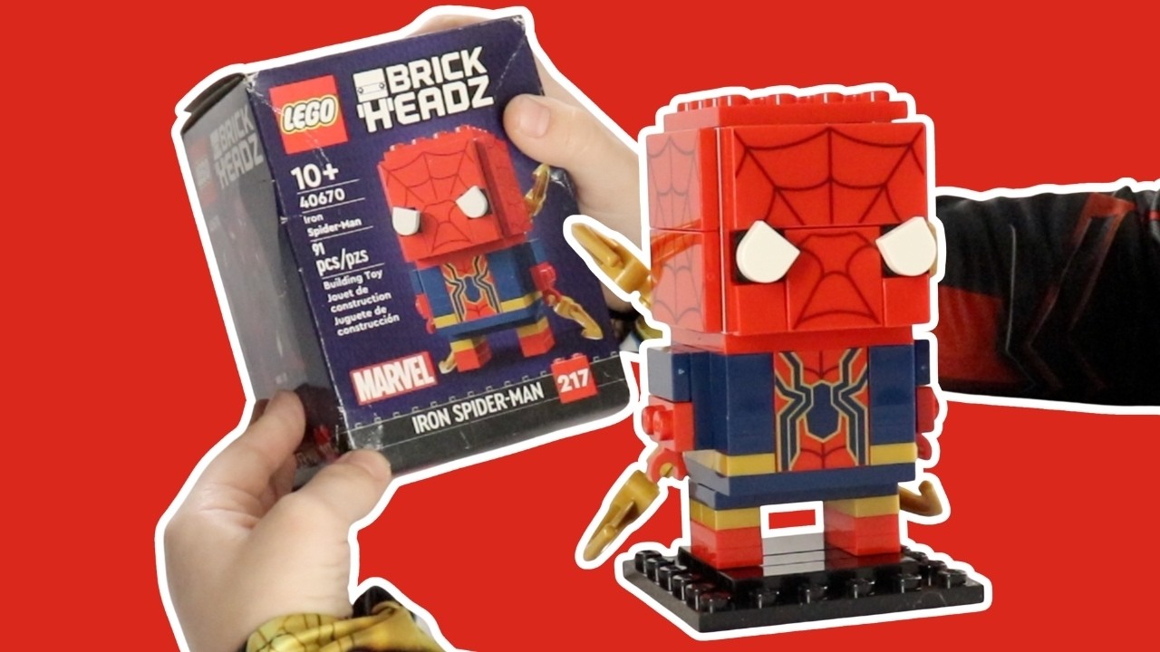 LEGO BrickHeadz Iron Spider-Man (40670) | LEGO Speed Build