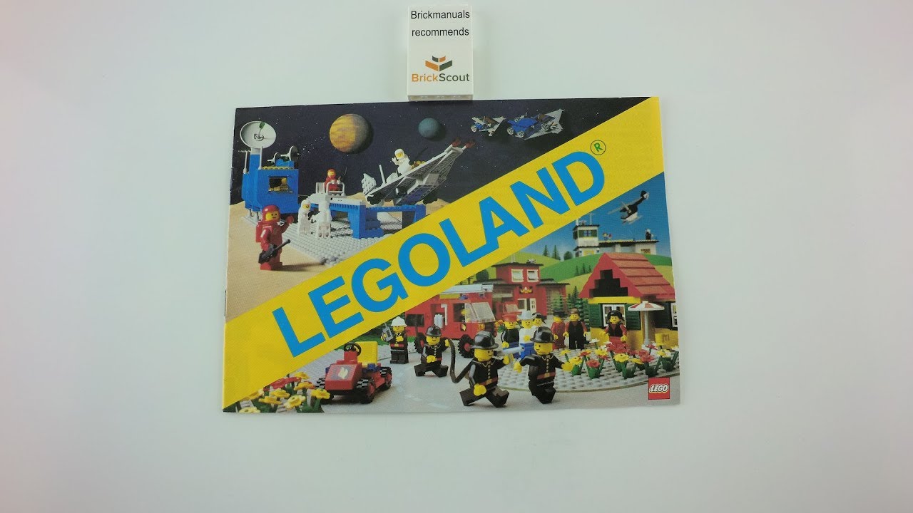1981 LEGO® Medium #1 European Catalogue Review discover Toy History in 4K