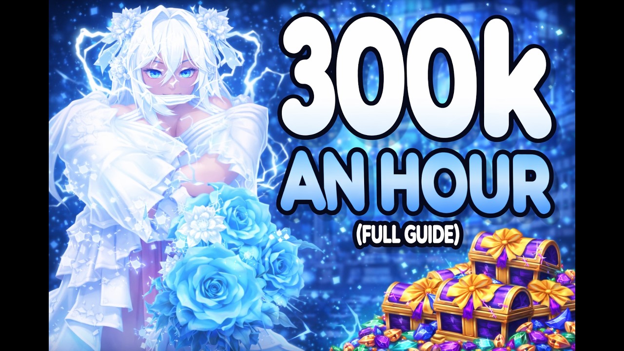 *NEW* 300K Per Hour Winter Presents Method In Anime Vanguards Update 10.5!