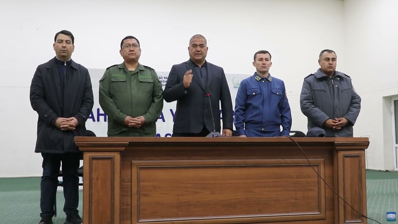 Sho‘rchi tumani hokimi Akbarali Ishmurzoyev tomonidan