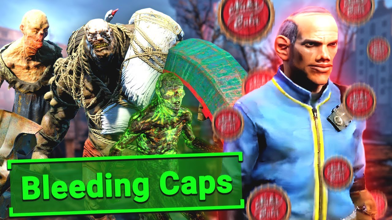 Fallout 4 But I Bleed CAPS When I Take Damage...