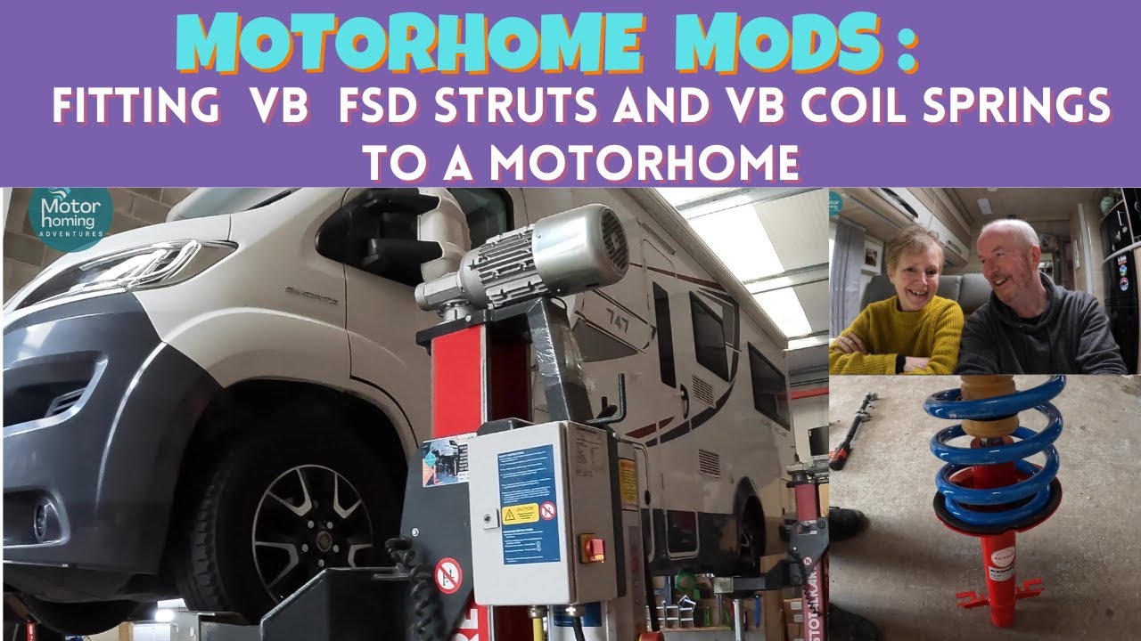 Fitting VB FSD Struts and VB Coil Springs to a Motorhome