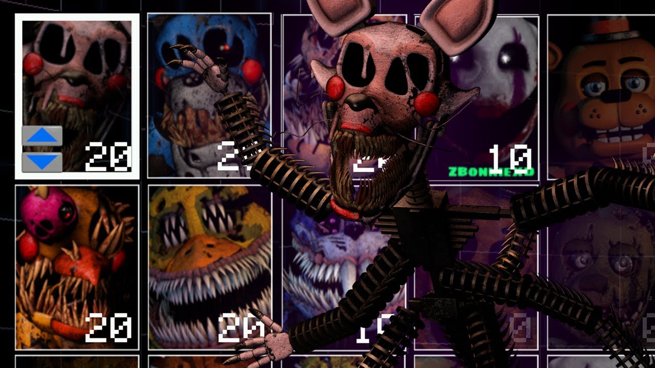 Самый страшный Mangle из FNaF? Corrupted Mangle! (UCN Мод)