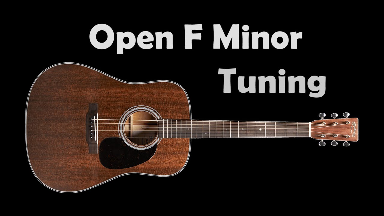 Open F Minor Guitar Tuning