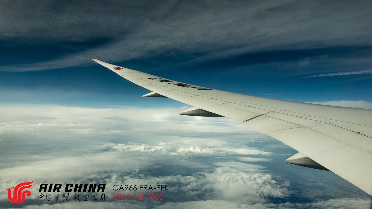 Flight Review: Air China CA966 FRA-PEK [Full HD]