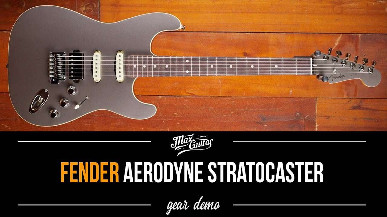 Brand New MODERN Fender Line!! - Fender Aerodyne Stratocaster - Gear Demo