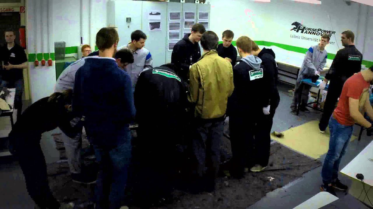 Monocoque laminieren - Negativform