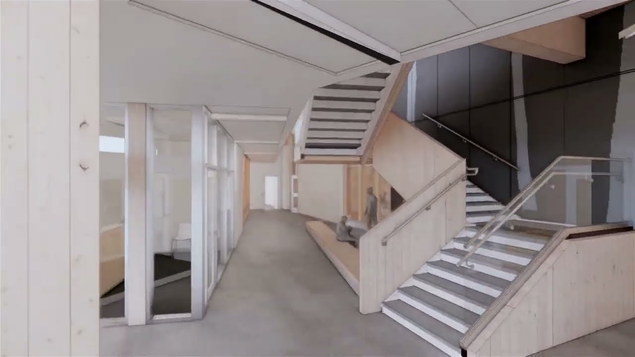 Design Flythrough of New Elementary School in South Langford