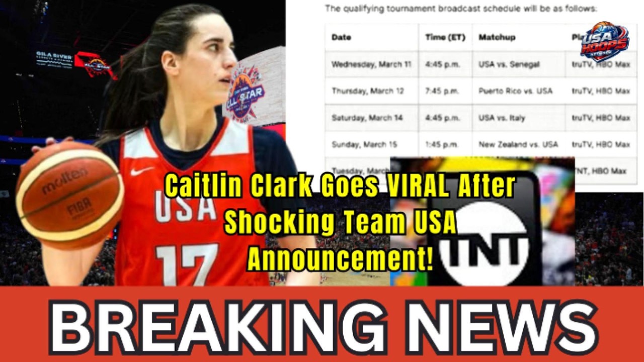 Caitlin Clark Goes VIRAL After Shocking Team USA Announcement!