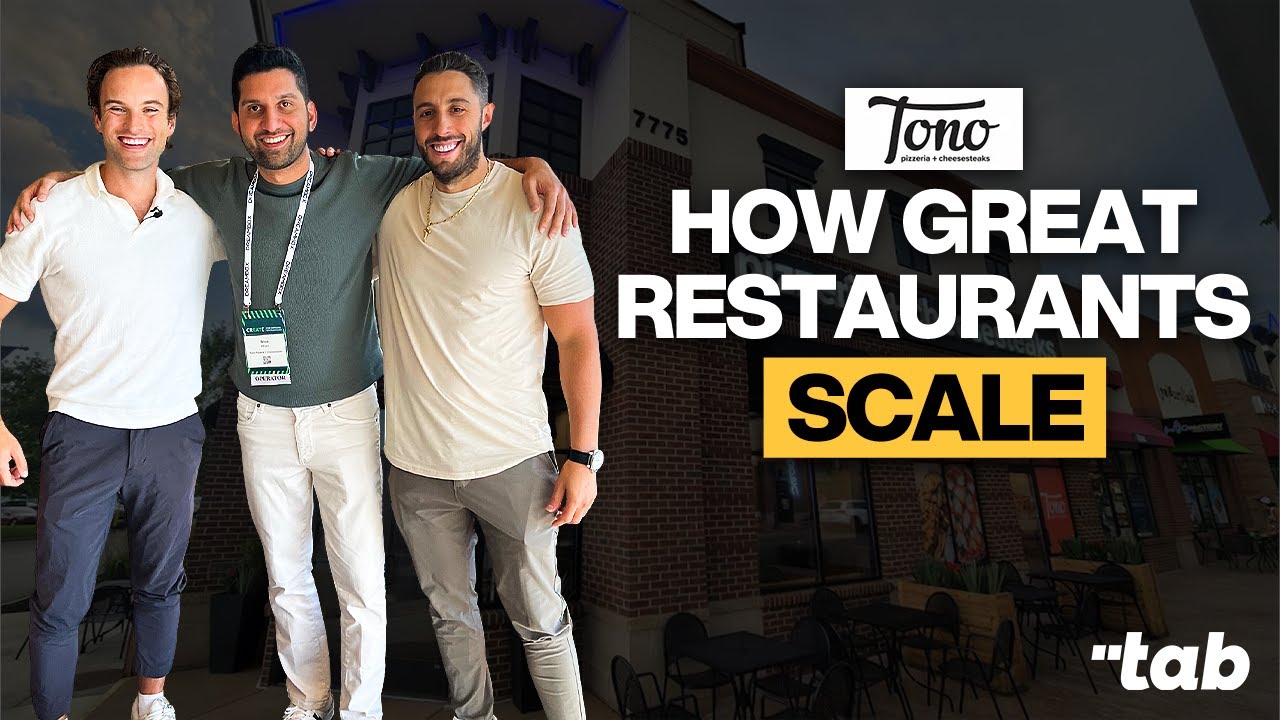 How Great Restaurants Scale. Convo w/ Shaz Khan and Antonio Gambino of Tono Pizzeria + CheesesteaksS