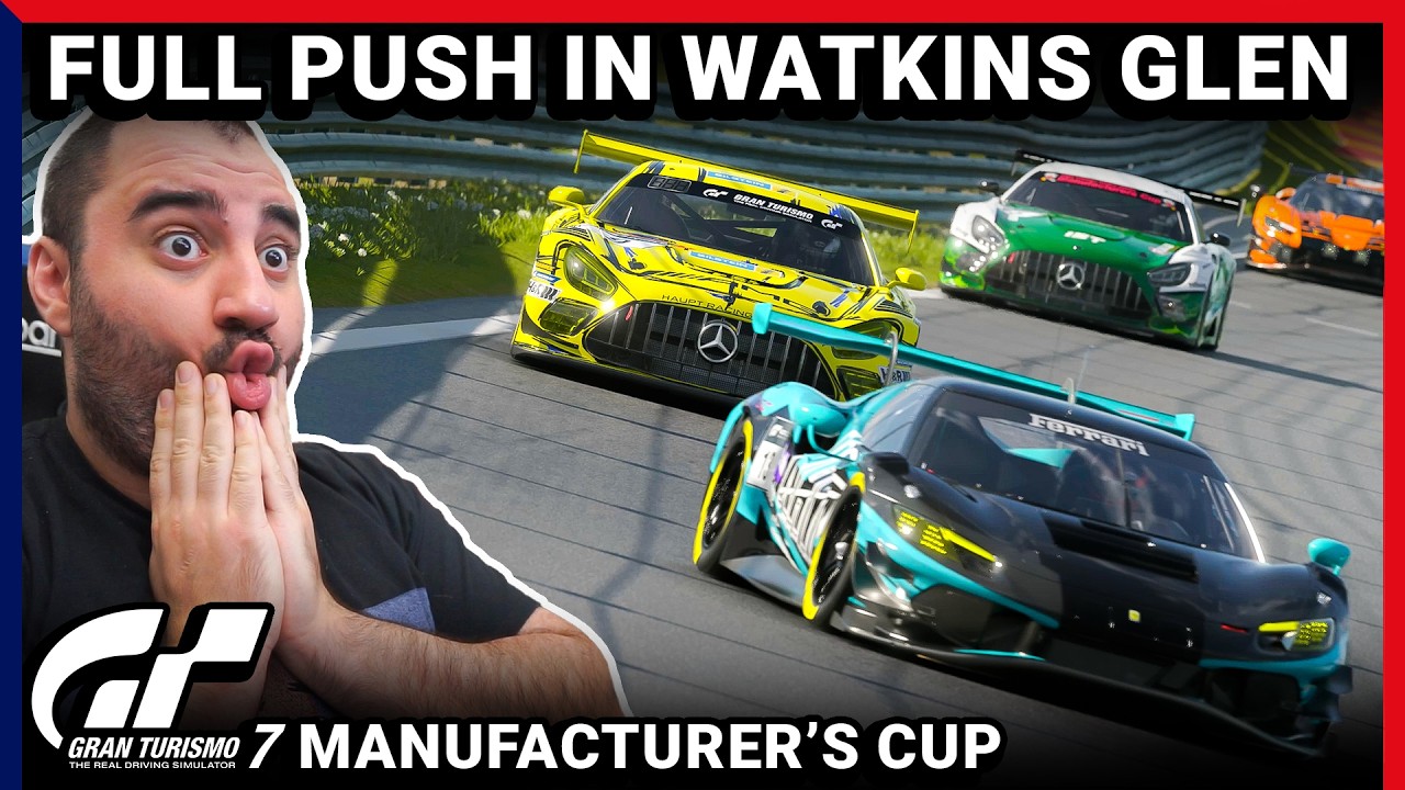 Endlich schnell in Watkins Glen? 😱 Gran Turismo 7 Manufacturer's Cup