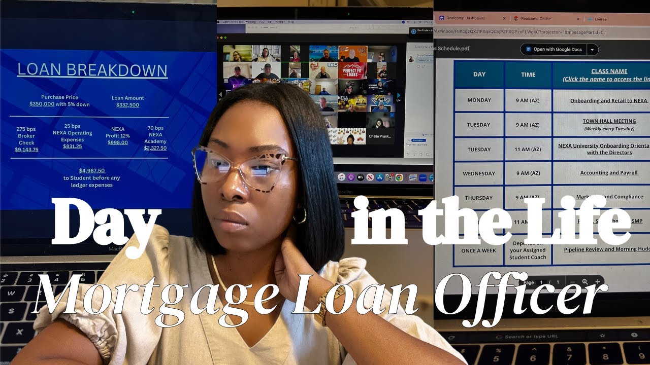 Day in the Life | Mortgage Loan Officer Day 1 | Why did I do this?