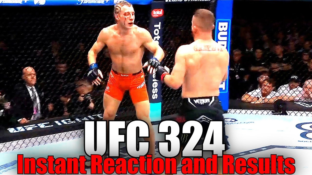 UFC 324: Reaction and Results