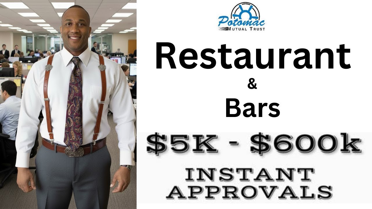 Business Loans - Business Funding for Bars & Restaurants by Potomac Mutual Trust - DAC Loan Programs