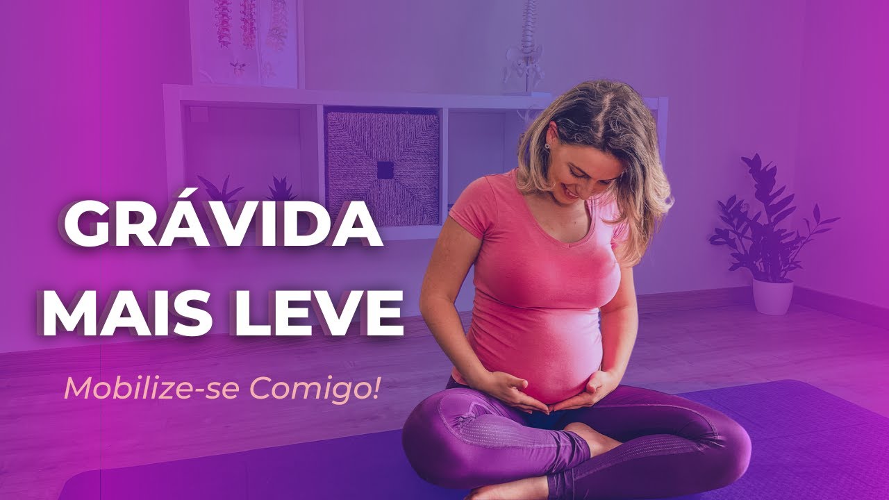 GRAVIDEZ MAIS LEVE- Rotina de Exercícios para gestantes em casa