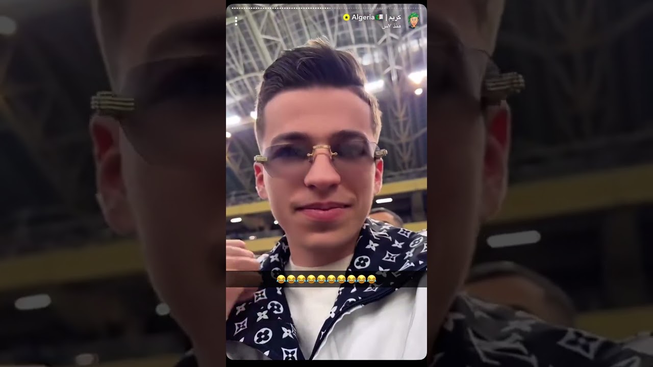 سنابات كريم الجزائري في مباراة الجزائر ب تصفيات أفريقيا المؤهلة لكأس العالم 2026.