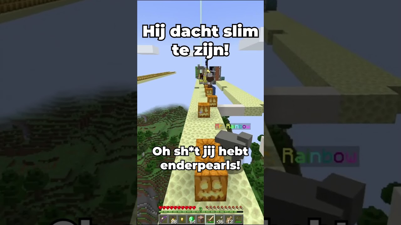 Minecraft Luckyblock race gaat niet zoals je verwacht!