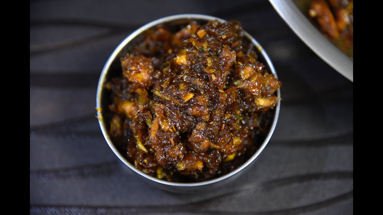 Lemon chutney recipe | sweet lime chutney recipe | lemon sweet pickle recipe