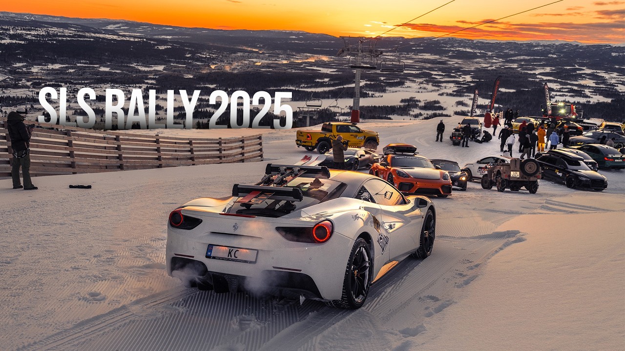 SLS RALLY 2025 - VINTER RALLY MED SUPERBILER I SLALOMBAKKEN