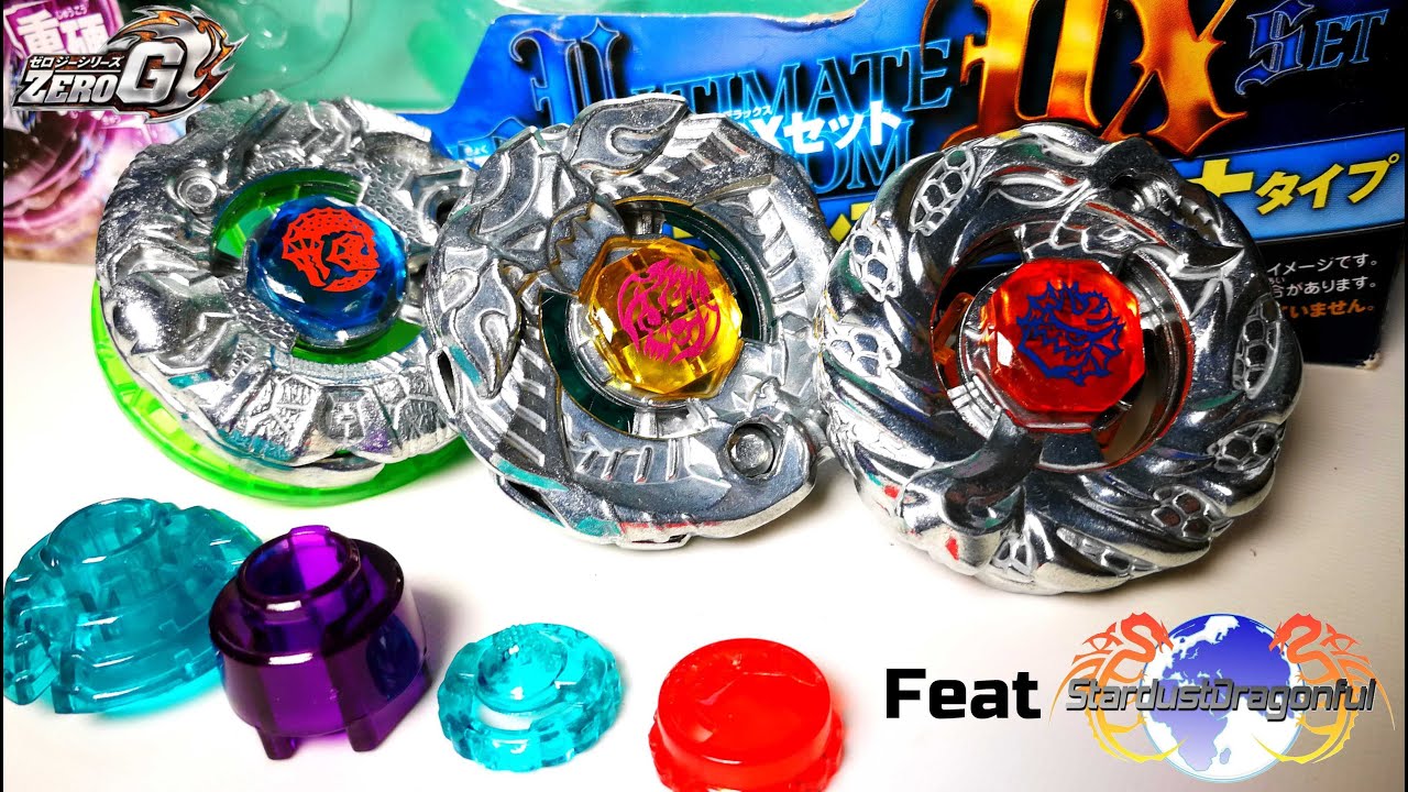 BBG-25 Ultimate Synchrom DX Set Defense & Stamina Beyblade Zero G - Unboxing Ft StardustDragonful