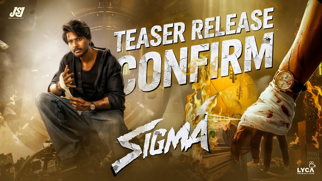 Sigma Movie Hindi Teaser Release Update | Sigma Teaser Confirm Update| New South Upcoming Movie 2026