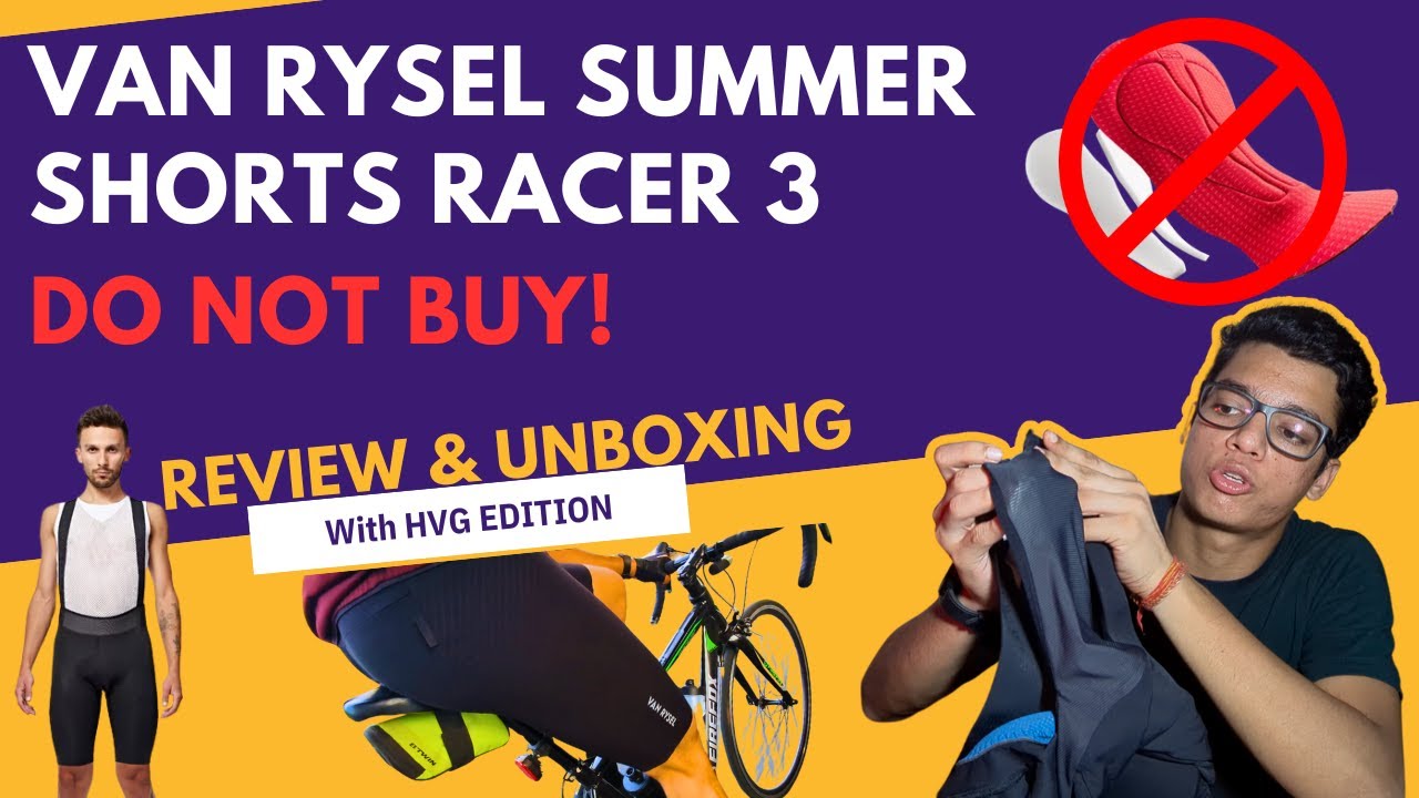 Should You Buy VAN RYSEL Men's Road Cycling Summer Bib - Shorts Racer 3? | DECATHLON | ROAD CYCLING
