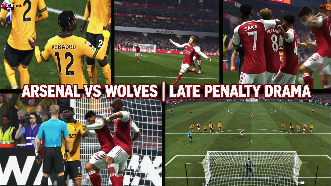 236 Arsenal vs Wolves 1-0 Prediction | FC 26 PS5 Gameplay | Premier League Full Match INSANE Ending!