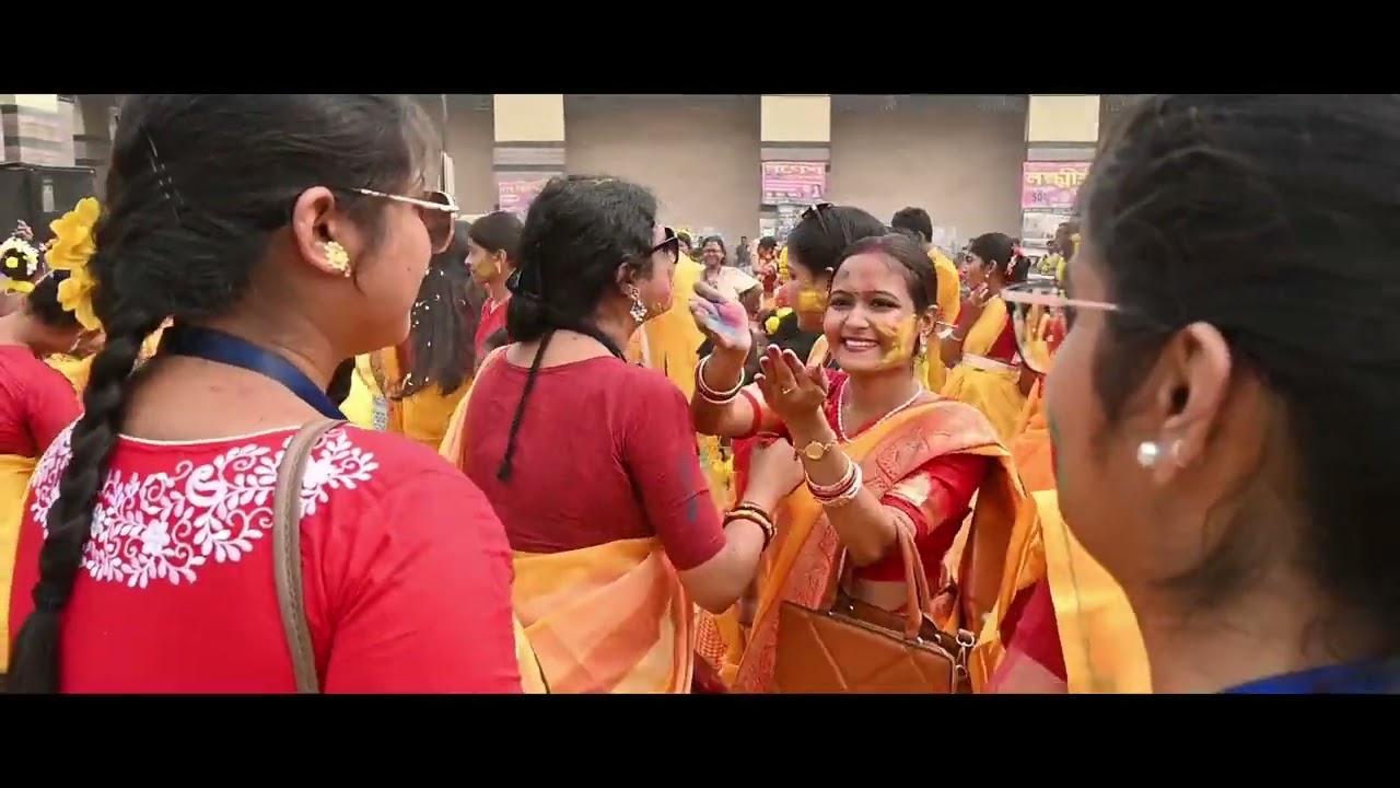 ​রঙের চেয়েও রঙিন অনুভূতি:বসন্ত উৎসব 