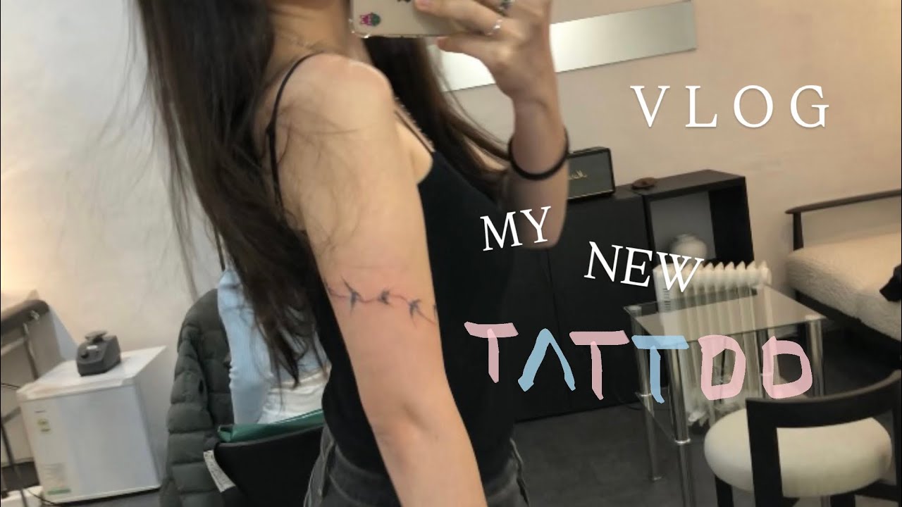[Vlog] 27살 첫 타투 브이로그