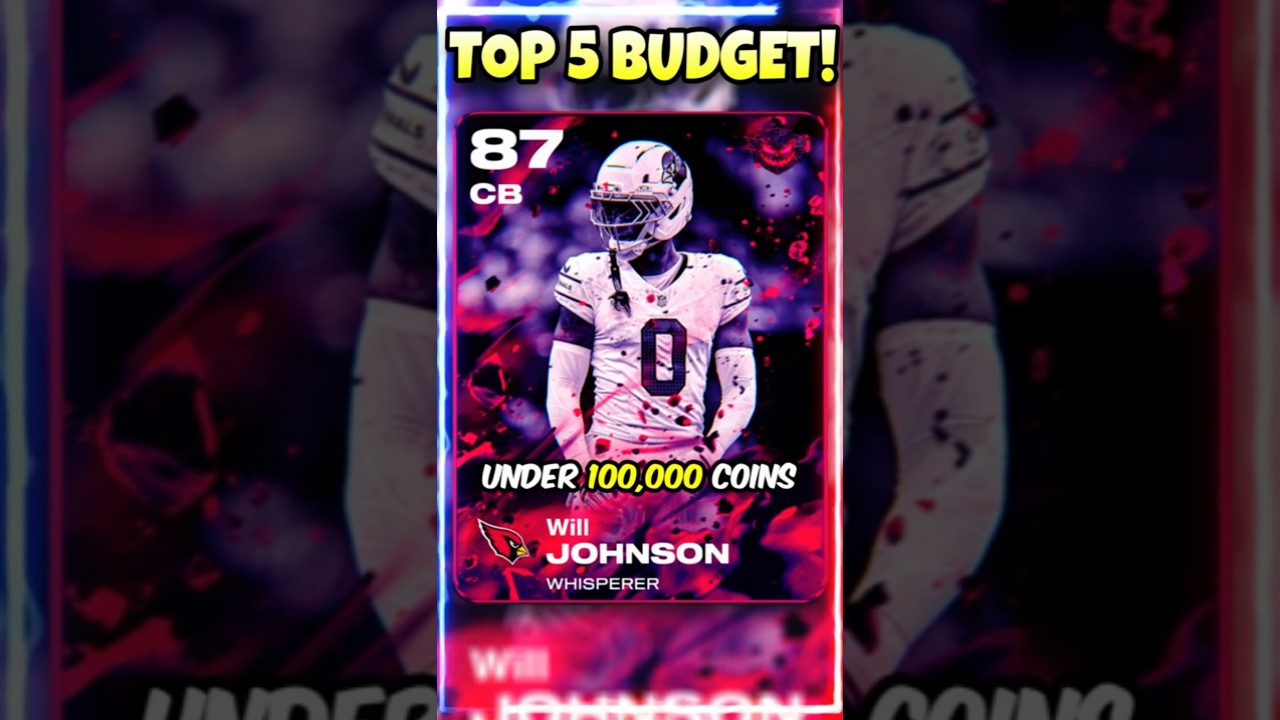 *новый* ТОП-5 ЛУЧШИХ БЮДЖЕТНЫХ ЗВЕРЕЙ в MADDEN 26 Ultimate Team до 100 тысяч монет! 